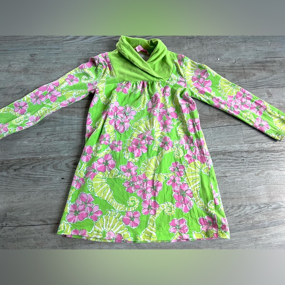 Lilly Pulitzer Girls Sea Horse Dress